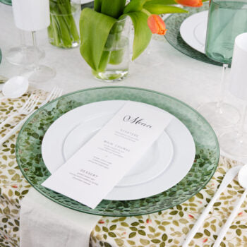 Mod Round Collection 7.5" White Salad Plates (20 Count) Item #: 2178