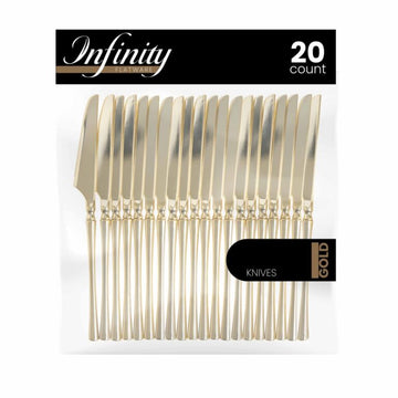 Infinity Gold Cutlery | 20 Pack 