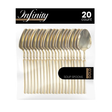 Infinity Gold Cutlery | 20 Pack 