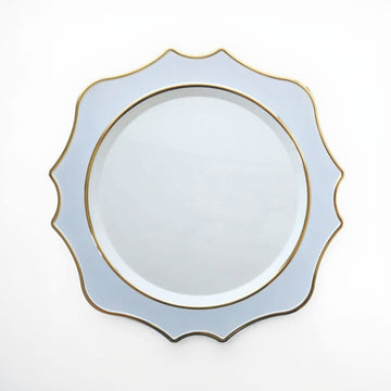 Blue Scalloped Charger | 6 Pack 
