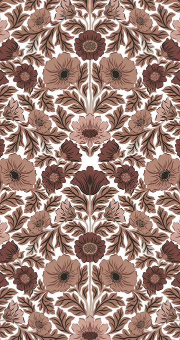Folk Flowers - Printed Guest Towel | 16 Pack