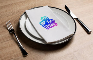 Purim Sticker - Printed Guest Towel |16 Pack