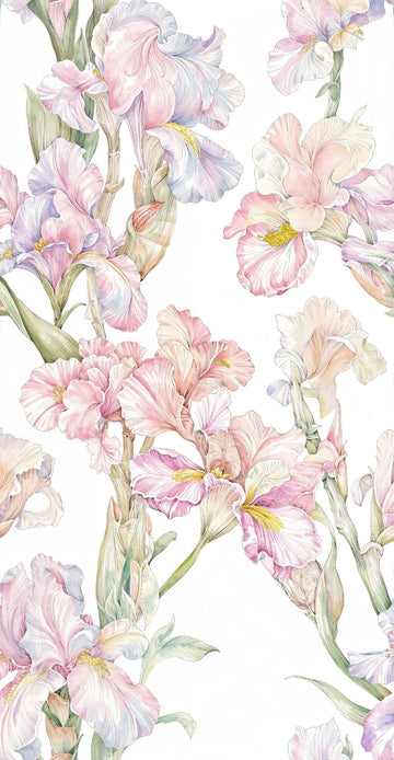 Iris Blossom - Printed Guest Towel | 16 Pack