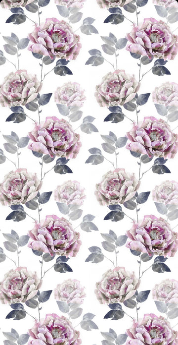 Purple Rose - Printed Guest Towel | 16 Pack