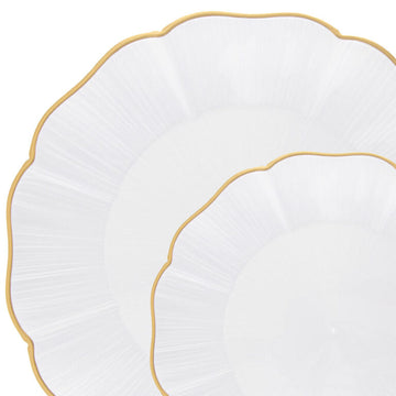 Petal 7" & 10" Plate Set | 24 Pack 