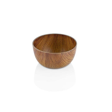 Oak 5" Round Plastic Serving Bowl