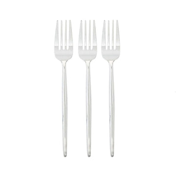 Matrix Silver Forks | 20 Pieces