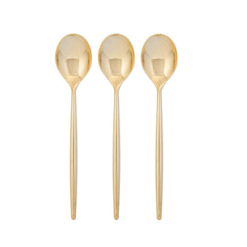 Matrix Gold Spoons | 20 Pieces