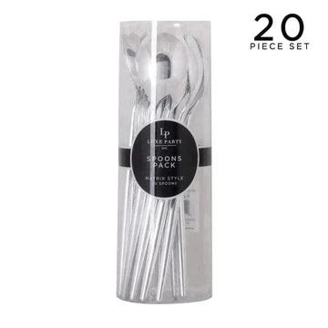 Matrix Silver Spoons | 20 Pieces