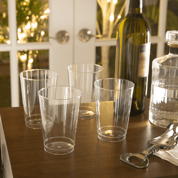 8 Oz Clear Plastic Cups | 50 Cups